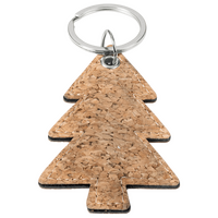 Anhänger Kork-Baum unbedruckt Ansicht schräg von oben