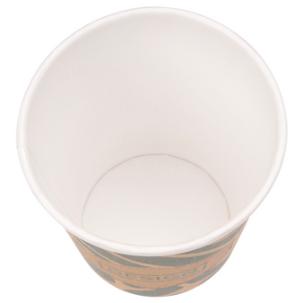 Kraftpapier-Becher doppelwandig 200 ml, 4/0-farbig (CMYK)