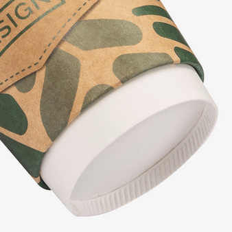 Kraftpapier-Becher doppelwandig 200 ml, 4/0-farbig (CMYK)