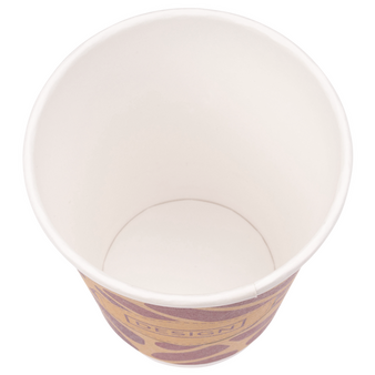 Kraftpapier-Becher doppelwandig 300 ml, 4/0-farbig (CMYK)