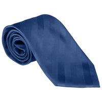 Krawatte unisex mit Streifenmuster, ohne Werbeanbringung