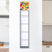 Küchenkalender mit vorgedrucktem Kalendarium