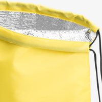 Kühlbeutel mit Zugkordel, ohne Werbeanbringung