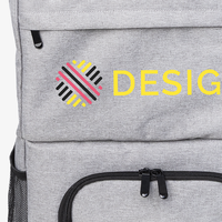 Kühlrucksack mit zwei Reißverschlussfächern, 24 l