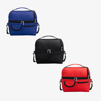 Kühltasche mit isothermen Innenfächern und Außentasche Farbauswahl