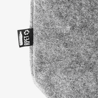 Kühltragetasche mit Klettverschluss und Reißverschlussfach, Detailansicht