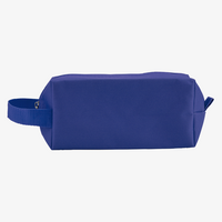 Kulturtasche Polyester mit Handschlaufe blau