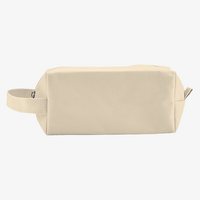 Kulturtasche Polyester mit Handschlaufe beige