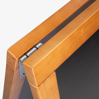 Kundenstopper, stehend, details