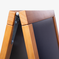 Kundenstopper, stehend, details