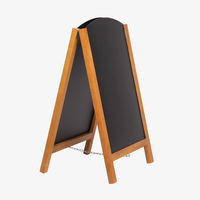 Kundenstopper, aufgestellt