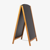 Kundenstopper, aufgestellt