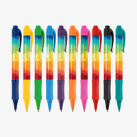 Kugelschreiber, farbig bedruckt, Regenbogen, verschiedene Farben