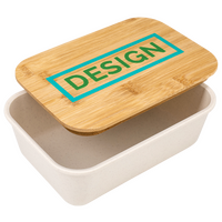 Kunststoff-Lunchbox Draufsicht geöffnet