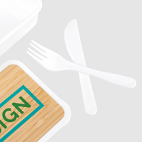 Kunststoff-Lunchbox Besteck