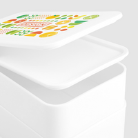 Kunststoff-Lunchbox Detail Deckel