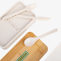 Kunststoff-Lunchbox Besteck