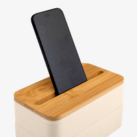 Kunststoff-Lunchbox Handyhalterfunktion