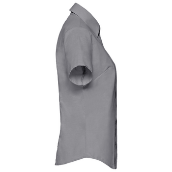 Kurzarmbluse, Oxford Tailored Fit - Russell, Muster