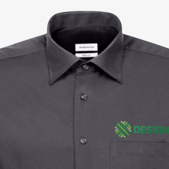 Kurzarmhemd, Fil-a-Fil Classic Fit - Seidensticker