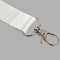 Kurze Schlüsselanhänger aus Recyclingmaterial, Haken Detailansicht