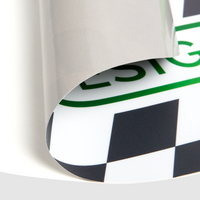 Kurzfristig haltbare Autoaufkleber details