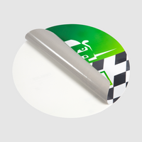 Kurzfristig haltbare Autoaufkleber