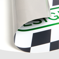 Kurzfristig haltbare Autoaufkleber details