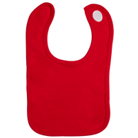 Lätzchen, Organic, Farbe Rot