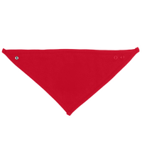 Lätzchen-Dreieck, Organic, Farbe Rot