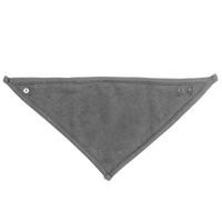 Lätzchen-Dreieck, Organic, Farbe Heather Grey