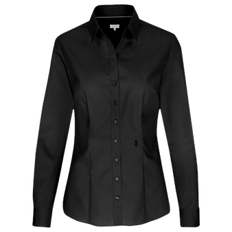 Langarmbluse, Fil-a-Fil Slim Fit - Seidensticker, Muster
