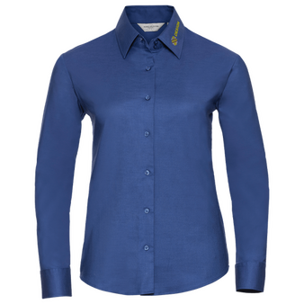 Langarmbluse, Oxford Tailored Fit - Russell