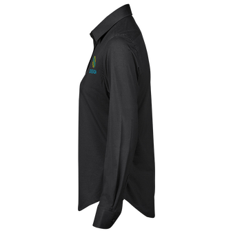 Langarmbluse, Stretch Tailored Fit - TEE JAYS, Seitenansicht