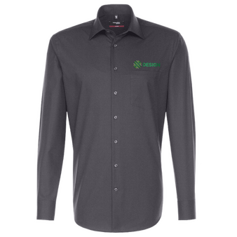 Langarmhemd, Fil-a-Fil Classic Fit - Seidensticker