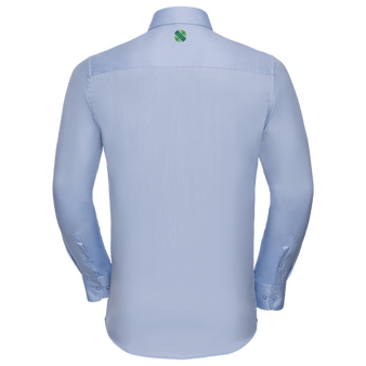 Langarmhemd, Herringbone Tailored Fit - Russell