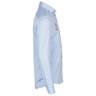 Langarmhemd, Stretch Tailored Fit - TEE JAYS, Seitenansicht