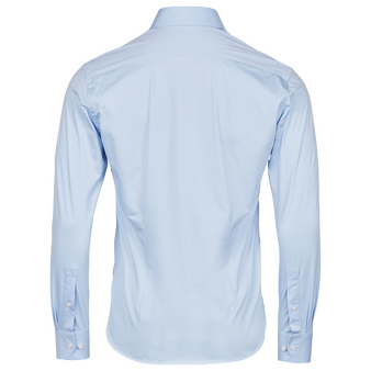 Langarmhemd, Stretch Tailored Fit - TEE JAYS, R&uuml;ckseite