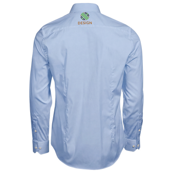 Langarmhemd, Tailored Fit - TEE JAYS, R&uuml;ckseite