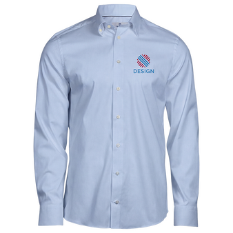 Langarmhemd, Tailored Fit - TEE JAYS, Vorderseite