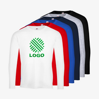 Langarmshirt, farbig bedruckt, Vorderseite