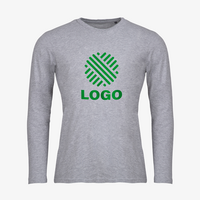 Langarmshirt, farbig bedruckt, Vorderseite