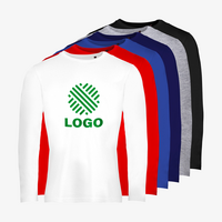 Langarmshirt, farbig bedruckt, Vorderseite