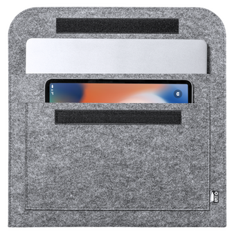 Laptopmappe aus RPET-Filz, offen