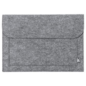 Laptopmappe aus RPET-Filz, ohne Werbeanbringung