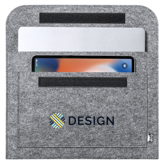 Laptopmappe aus RPET-Filz, offen