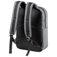 Laptop-Rucksack aus RPET mit integriertem USB-Anschluss, Rückseite
