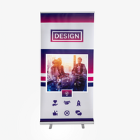 Last-minute-Rollup 100 x 200 cm, 4/0-farbig