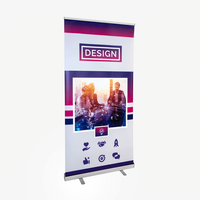 Last-minute-Rollup 100 x 200 cm, 4/0-farbig