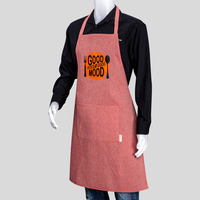 Latzschuerze, bedruckt, Motiv